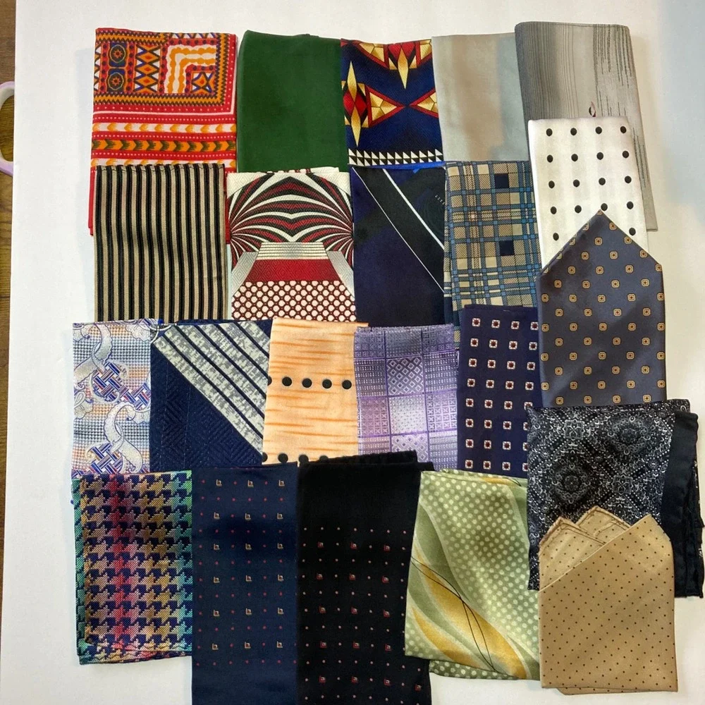 Vintage & Modern Men's Tie Lot (12) Mixed Brands‎ Patterns — Van Heusen and More